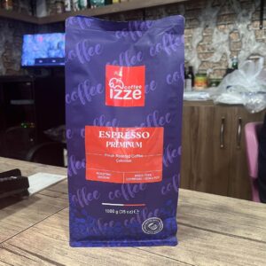 Coffee Izze Espresso Premium Çekirdek Kahve 1000 g – Taze Kavrulmuş Yoğun Gövde