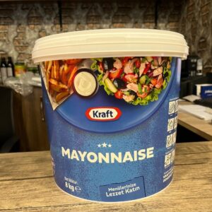 Kraft Mayonez 8 kg Kova – Profesyonel Horeca Tipi