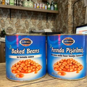 La Doria Fırında Pişirilmiş Domates Soslu Hazır Fasulye Konservesi 2700 g – Baked Beans