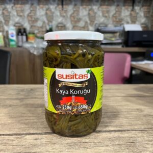 Susitas Kaya Koruğu Konservesi (Net: 650 g / Süzme: 250 g) – Gurme Ege Mezesi
