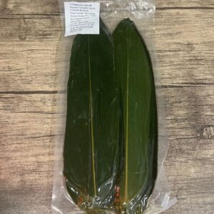 Doğal Bambu Yaprağı 100 Adet – Sushi ve Saşimi Sunum Yaprağı