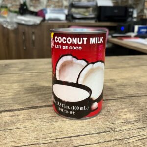 Coconut Milk Hindistan Cevizi Sütü 400 ml – Lait de Coco Teneke Kutu
