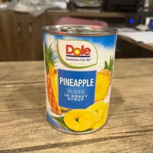 Dole Dilimli Ananas Konservesi – Pineapple Slices in Heavy Syrup