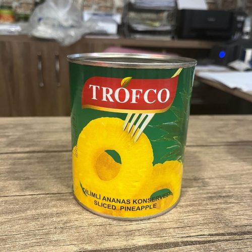 trofco dilimli ananas konserve