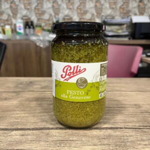 Polli Pesto alla Genovese 550 g – Orijinal İtalyan Fesleğenli Pesto Sos