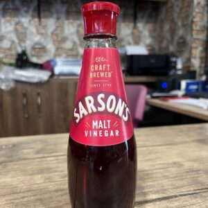 Sarson's Orijinal Malt Sirkesi – İngiliz Usulü Geleneksel Fish & Chips Sirkesi