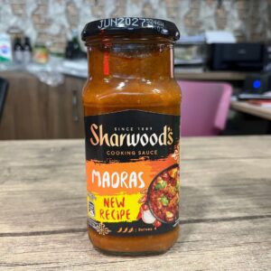 Sharwood's Cooking Sauce Madras – Acılı & Baharatlı Hint Usulü Pişirme Sosu