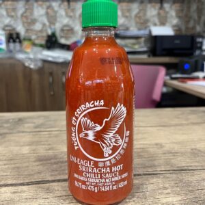 Uni-Eagle Sriracha Acı Biber Sosu 475 g (430 ml) – Orijinal Tayland Sriracha Hot Chilli Sauce