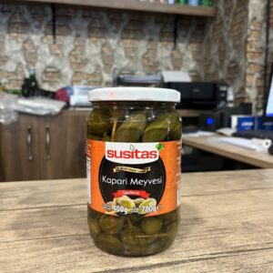Susitas Saplı Kapari Meyvesi Konservesi (Net: 700 g / Süzme: 400 g) – Caperberries