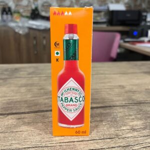 Tabasco Original Red Pepper Sauce 60 ml – Meşe Fıçılarda Yıllanmış Orijinal Acı Biber Sosu